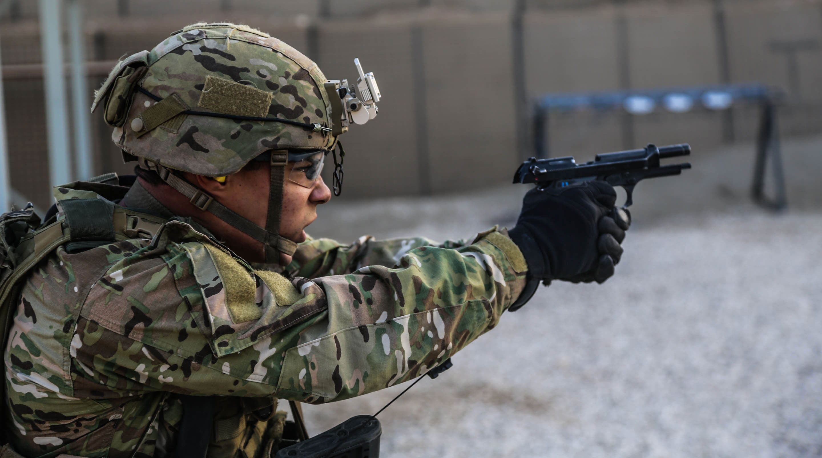 Ranger Firing M9 Pistol | SASS