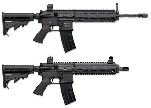 HK416 carbines